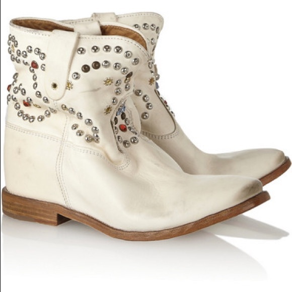 isabel marant caleen studded boots